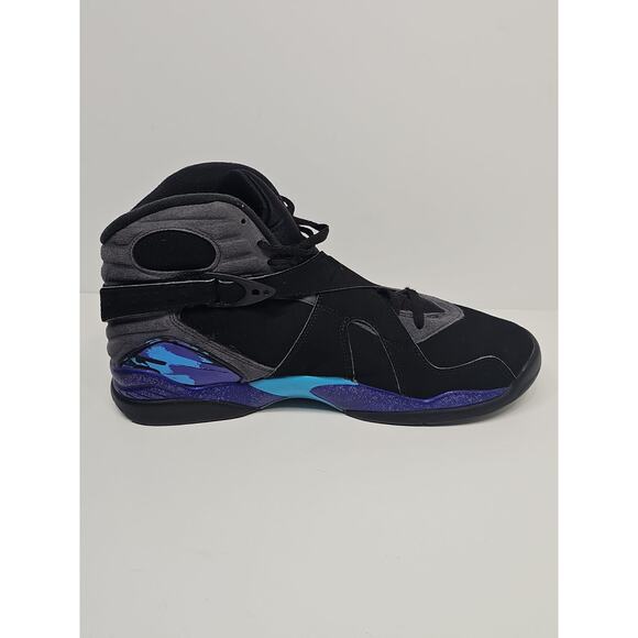 Air Jordan 8 Retro Aqua High Top Sneaker 305381-025 Size 12